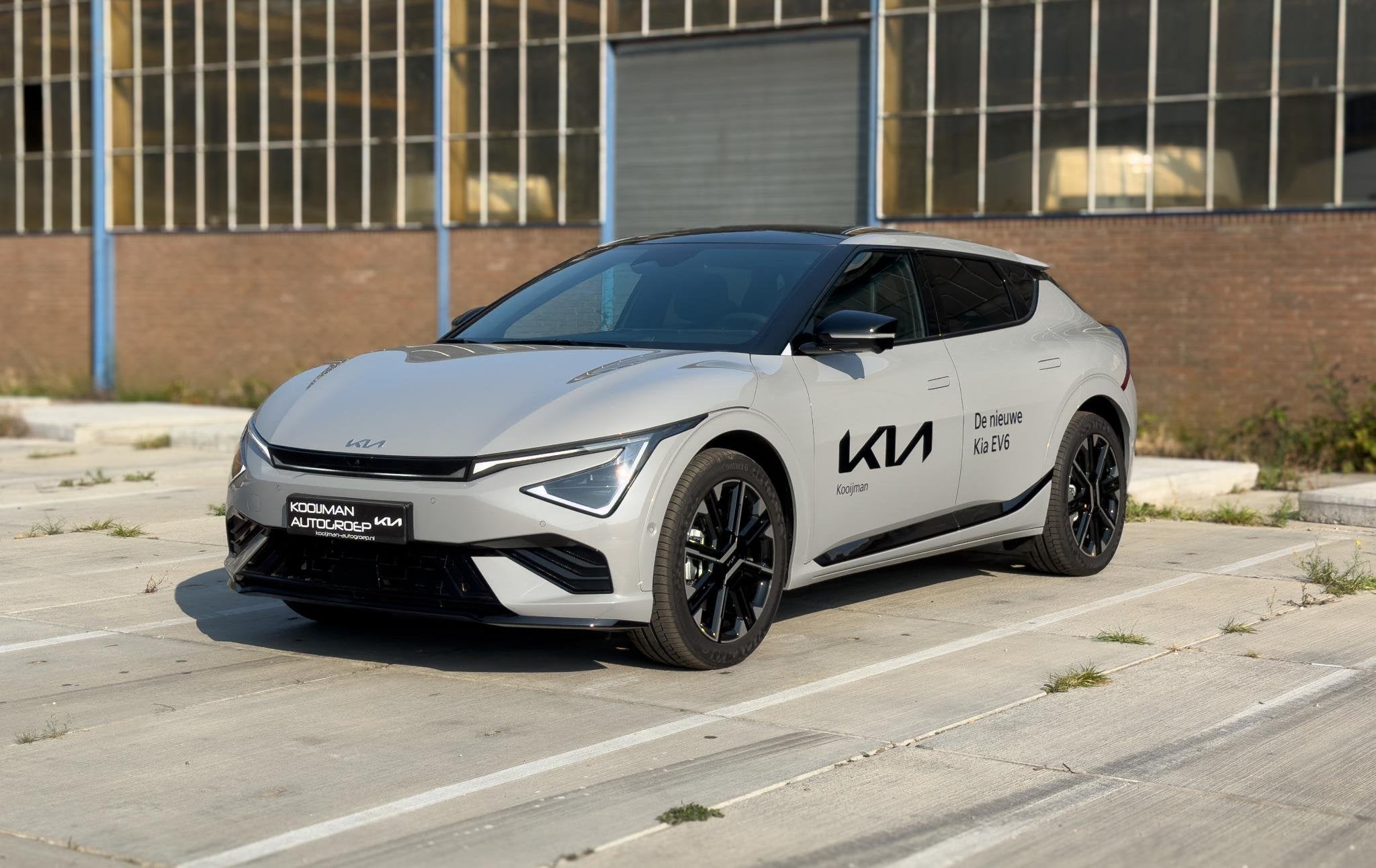 Kia EV6 Plus 63 kWh Nu €3.500,- voordeel! Nu tijdelijk ext, Automaat, Achterwielaandrijving, 63 kWh, Nieuw
