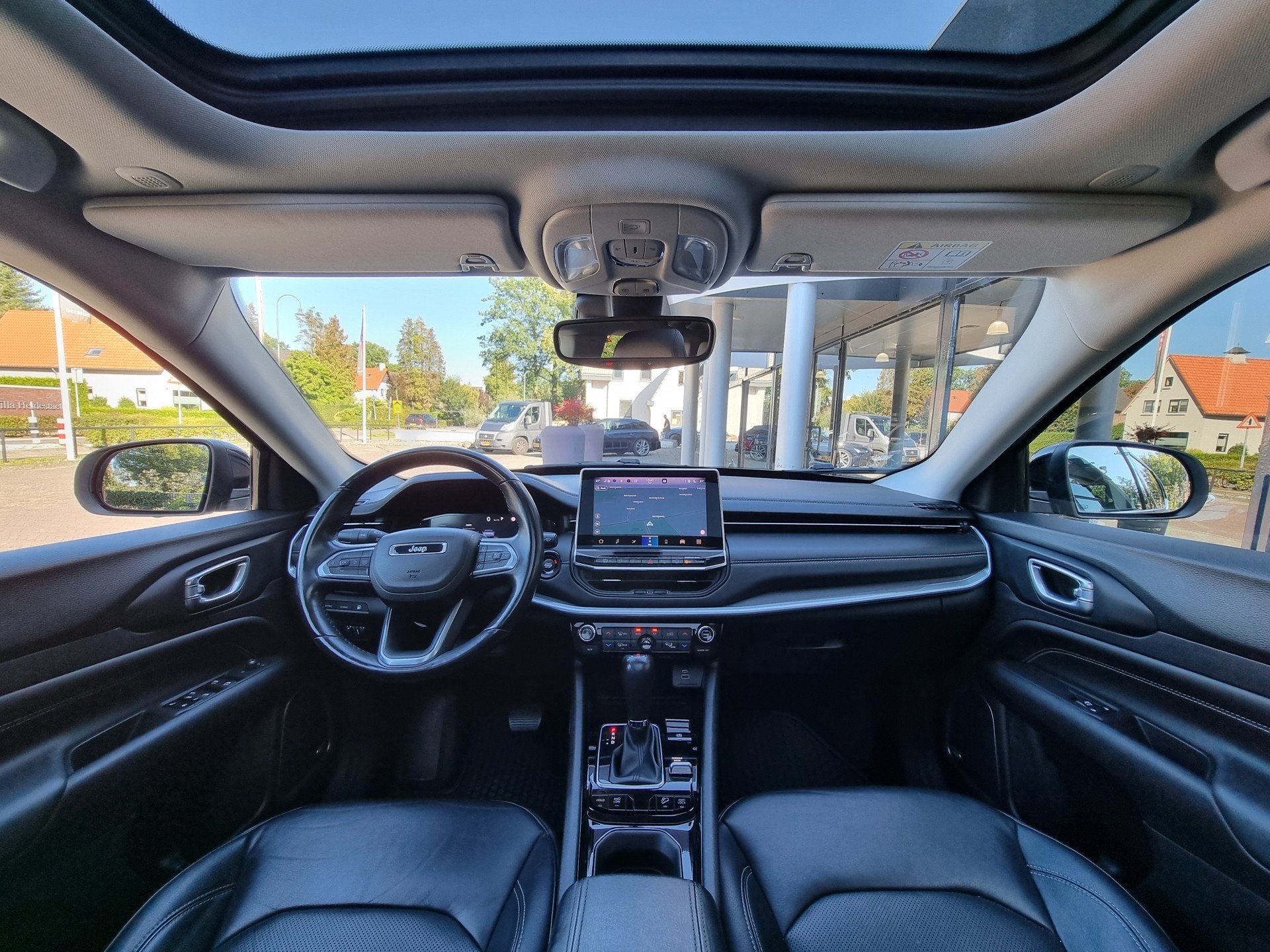 Jeep Compass 4xe 240 S - Plugin | Alle opties | Afn. trekhaa, Auto's, Zwart, 4 cilinders, Bedrijf, Vierwielaandrijving