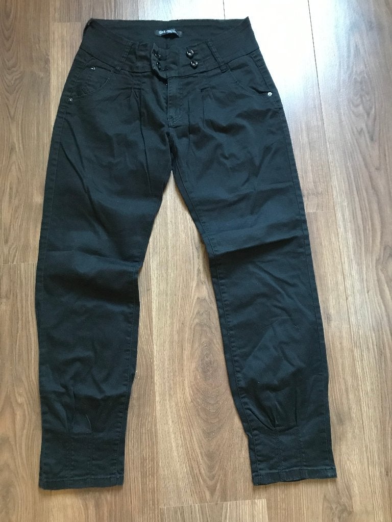 broek (VS Miss Fashion), Maat 38/40 (M), Zwart, Ophalen of Verzenden, Lang