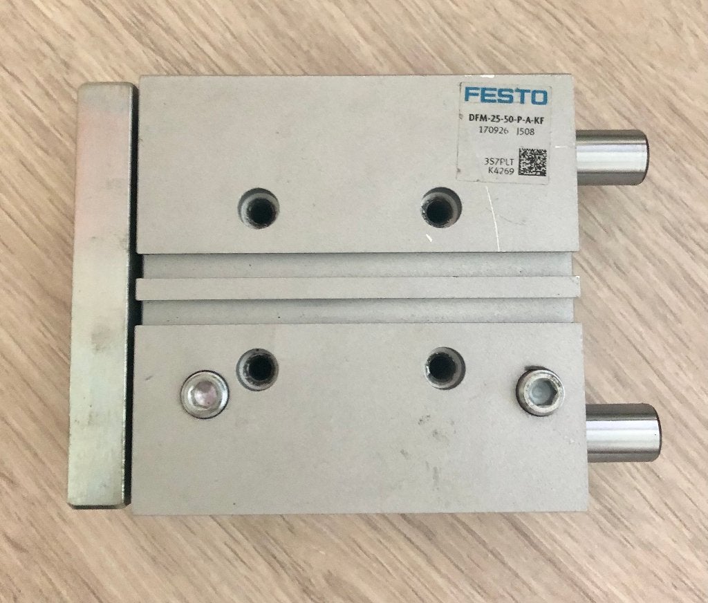 FESTO - Geleide cilinder - DFM-25-50-P-A-KF - 170926, Ophalen of Verzenden, Zo goed als nieuw