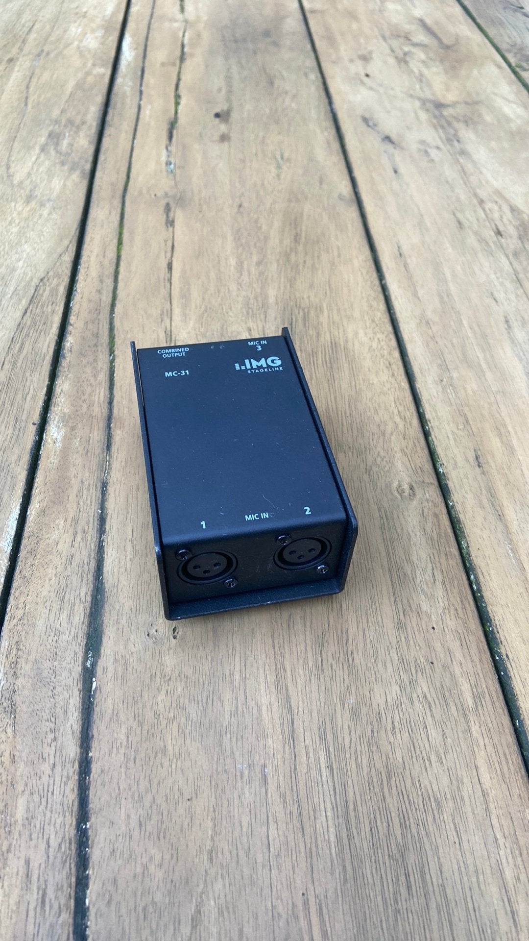 Microfoon combiner IMG Stageline Xlr, Ophalen of Verzenden, Zo goed als nieuw
