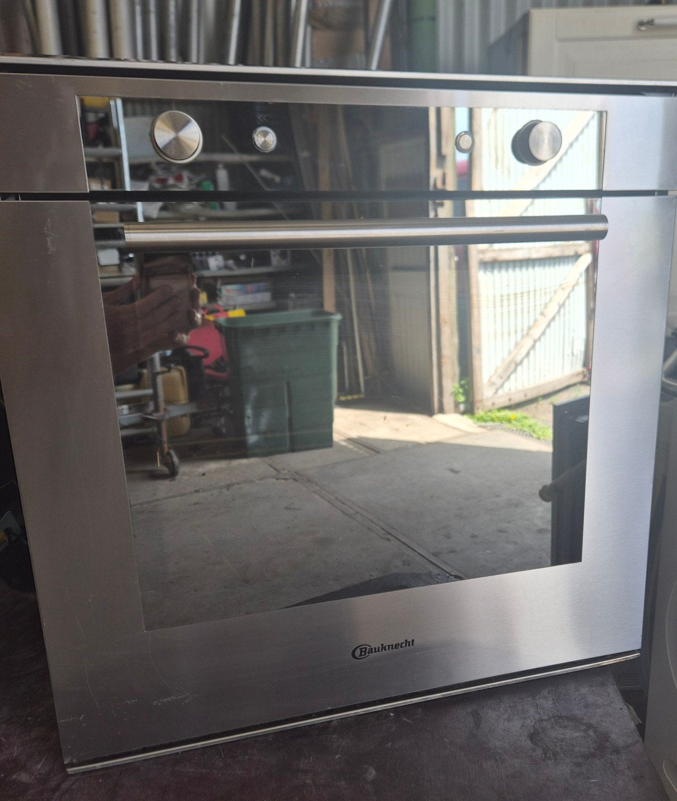 Bauknecht inbouw oven, Witgoed en Apparatuur, Ovens, Ophalen, Hete lucht, Oven met grill