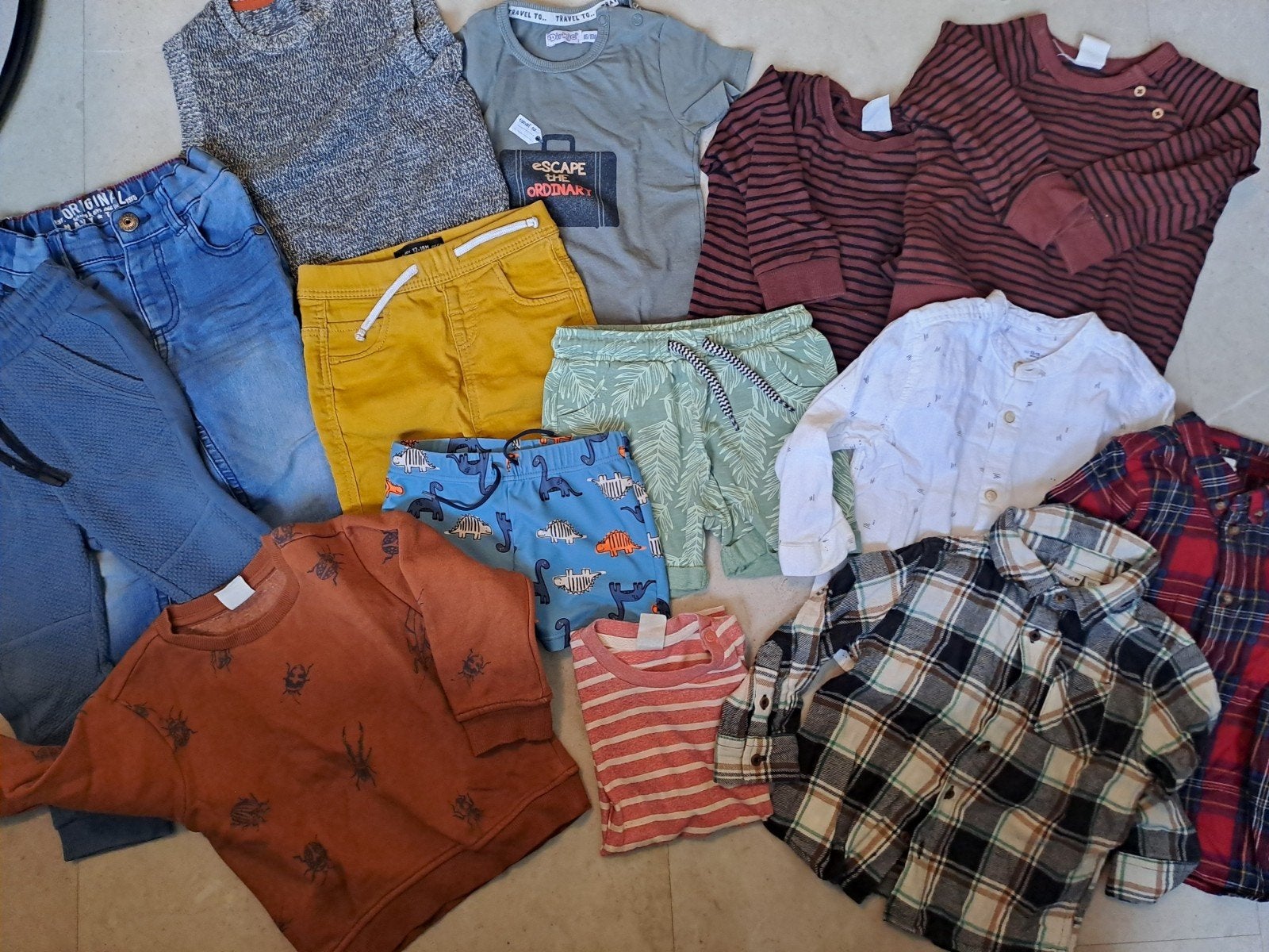 Pakket jongenskleding 86, Ophalen of Verzenden, Gebruikt, Maat 92