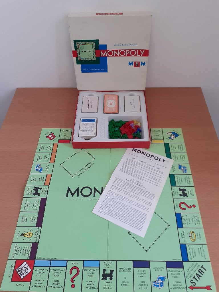 Monopoly (MOOIE STAAT !) ´gulden´-editie (Parker), Hobby en Vrije tijd, Gezelschapsspellen | Bordspellen, Vijf spelers of meer