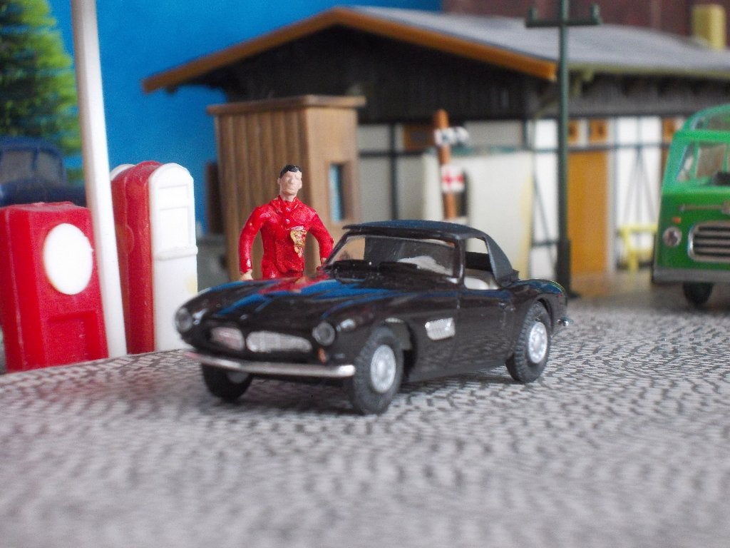 BMW 507 Roadster met soft-top I.M.U. zwart NU € 4,95, Ophalen of Verzenden, Nieuw, Auto