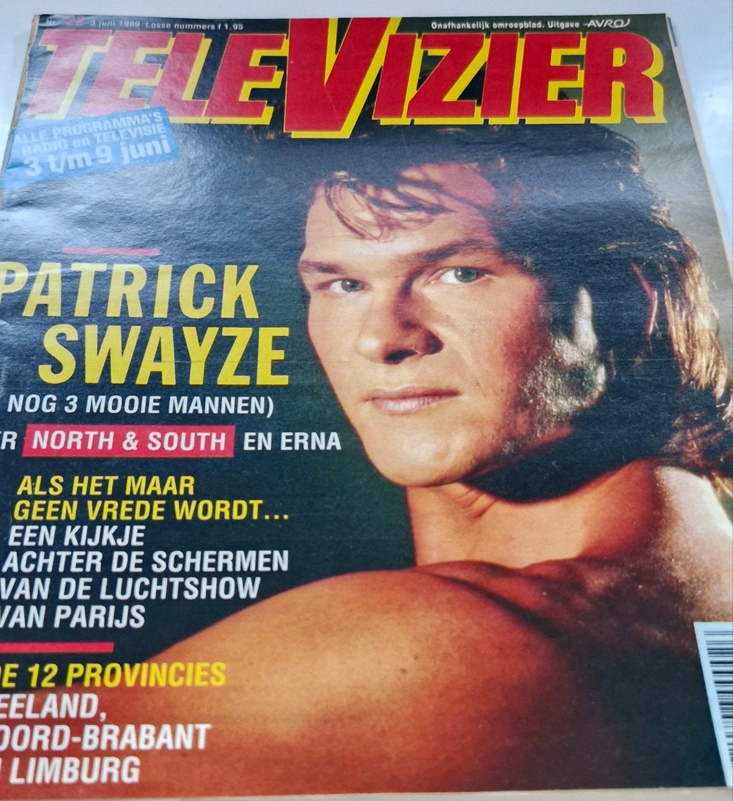 Televizier Magazine 1988 - Patrick Swayze Cover, Boeken, Ophalen of Verzenden, Gelezen, Muziek, Film of Tv