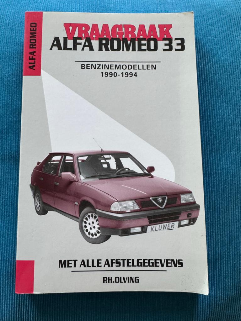 Vraagbaak Alfa Romeo 33 Benzine modellen 1990-1994, Ophalen of Verzenden, Gelezen, Alfa Romeo