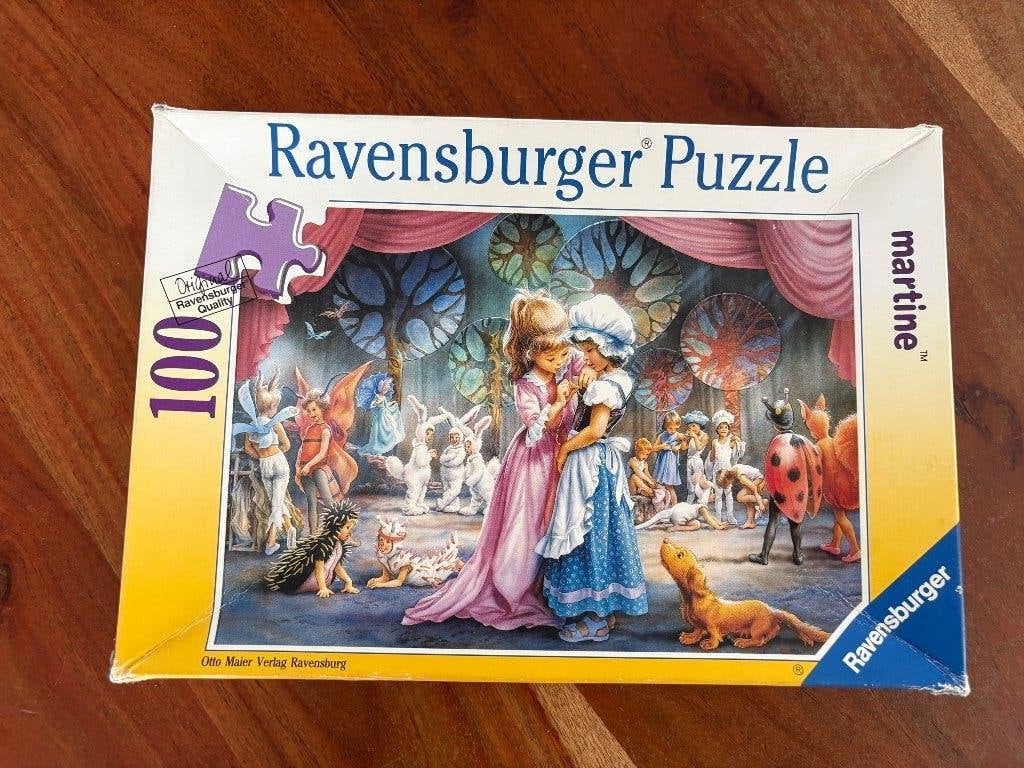 Puzzel Martine Elfjes 100 stukjes, Ophalen of Verzenden, Meer dan 50 stukjes, Gebruikt, 6 jaar of ouder