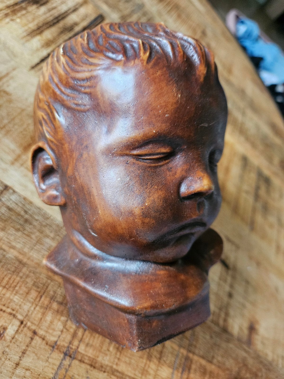 Vintage kinderhoofdje Gebroeders van Paridon Paridur, Ophalen of Verzenden