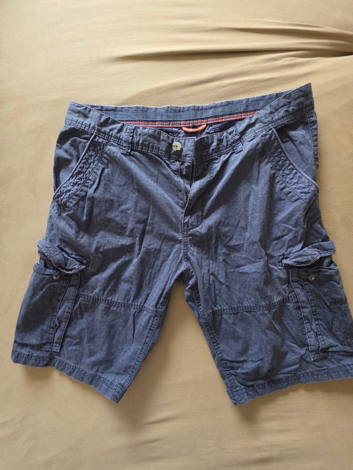 Lerros Cargo Shorts Maat 36 - Comfortabele Korte Broek, Lerros, Blauw, Ophalen of Verzenden, Gedragen