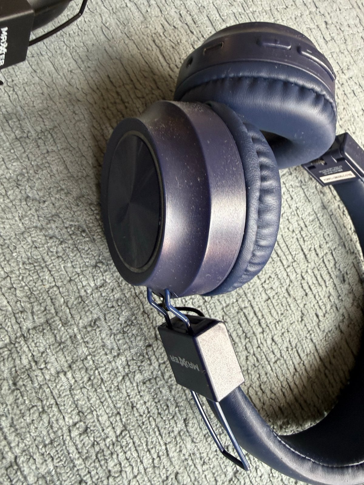 2x Koptelefoon voor kinderen - Blauw en Zwart, Overige merken, Gebruikt, On-ear, Ophalen of Verzenden