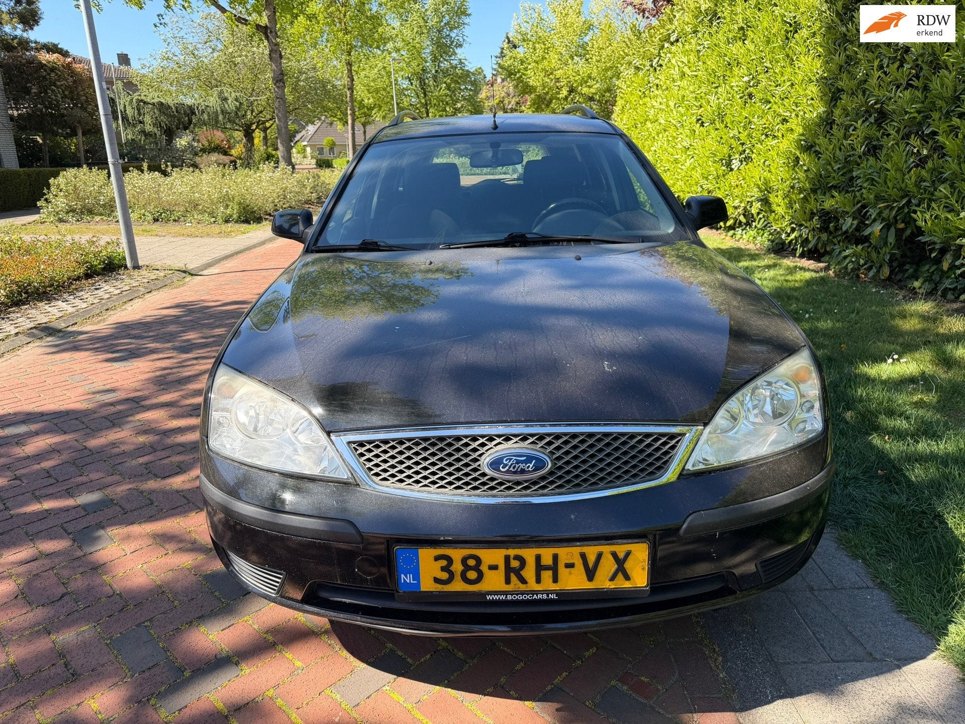 Ford Mondeo Wagon 1.8-16V Trend, Airco, APK 16-7-2027, Auto's, Ford, Gebruikt, 4 cilinders, Zwart, Origineel Nederlands