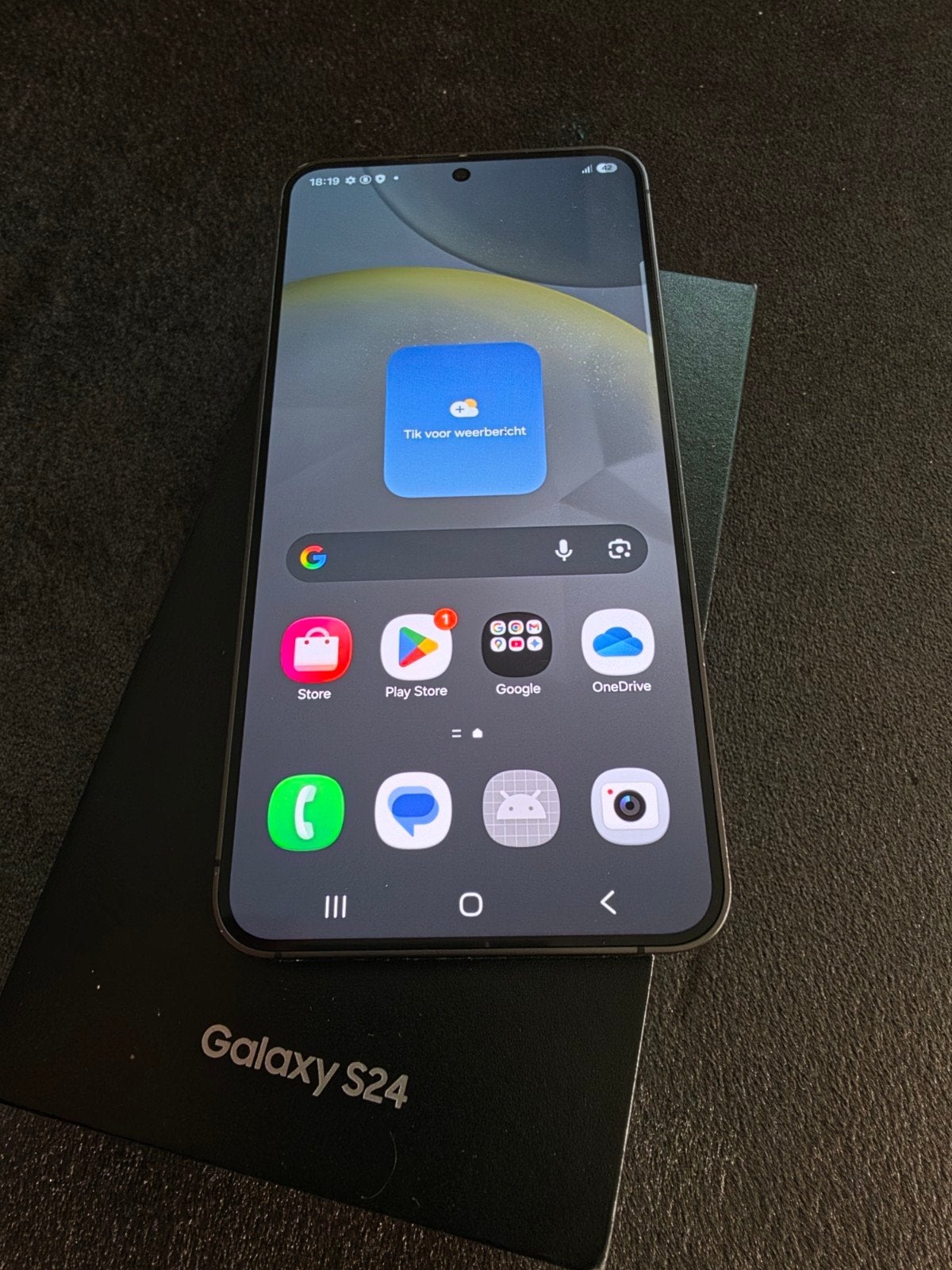 Samsung Galaxy S24 Zwart 256GB - Inruil mogelijk