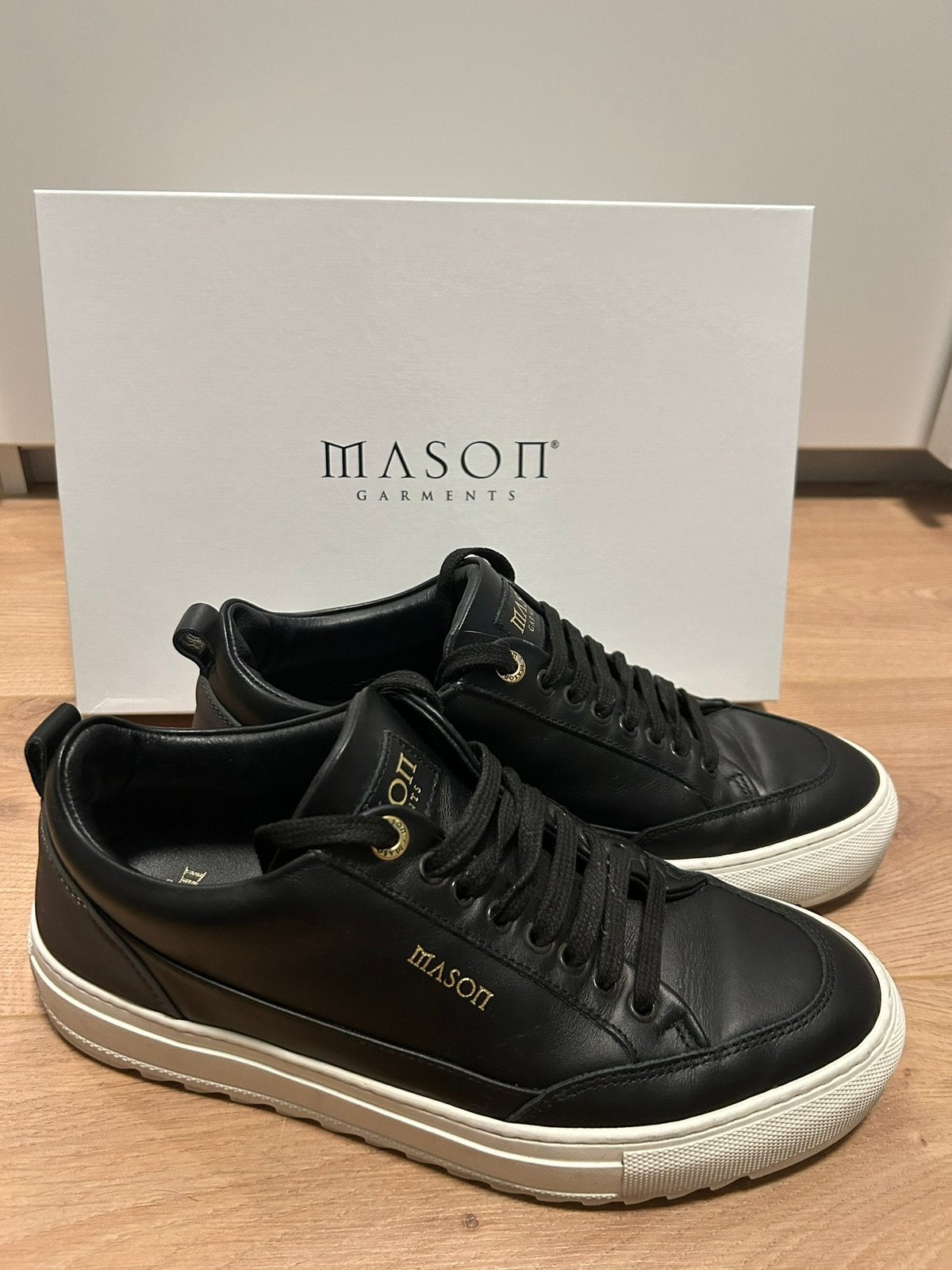 Mason Garments TIA leer zwart maat 42, Ophalen of Verzenden, Zo goed als nieuw, Zwart