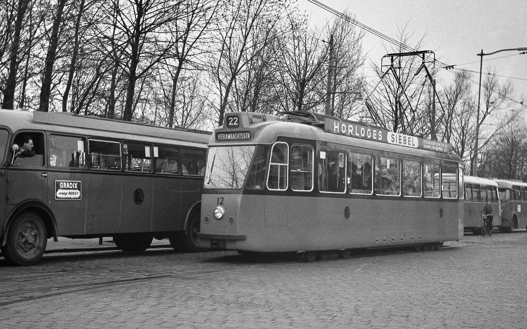 RET Schindler 12 blijdorp 18-4-1958, Verzenden, 1940 tot 1960, Zuid-Holland