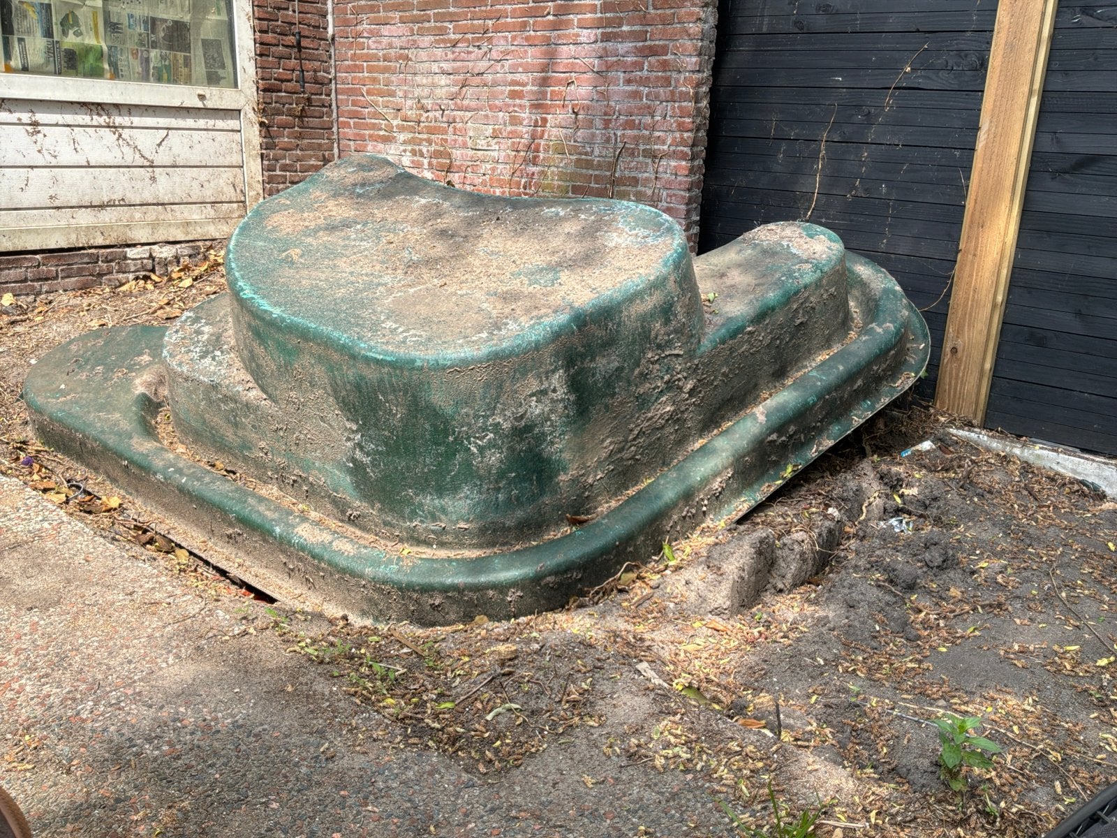 vijverbak, Tuin en Terras, Ophalen, Gebruikt