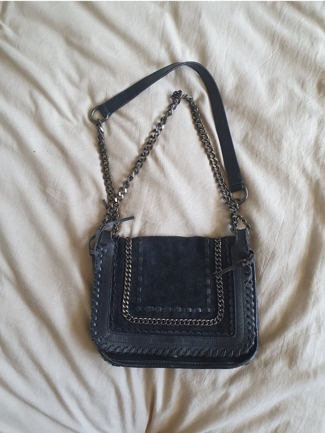 Zara tas 🖤, Ophalen of Verzenden, Gebruikt, Zwart, Schoudertasje