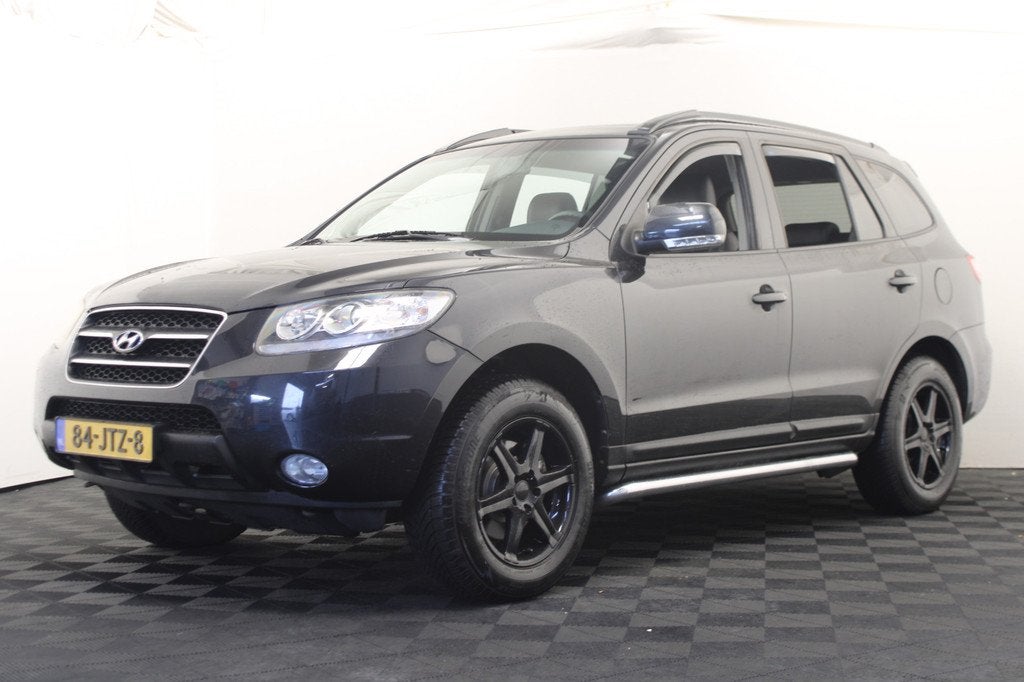 Hyundai Santa Fe 2.7i V6 Dynamic Black Premium (bj 2009), Voorwielaandrijving, Santa Fe, Gebruikt, Zwart