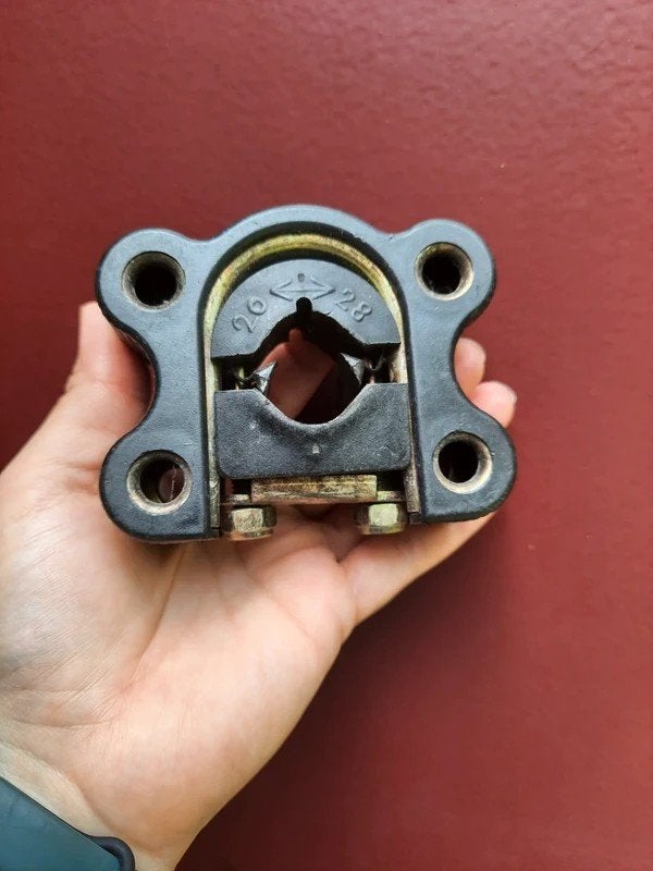 Bobike Mini voorzitje stuurpen adapter bevestiging, Fietsen en Brommers, Ophalen of Verzenden, Gebruikt, Voorzitje, Bobike Mini