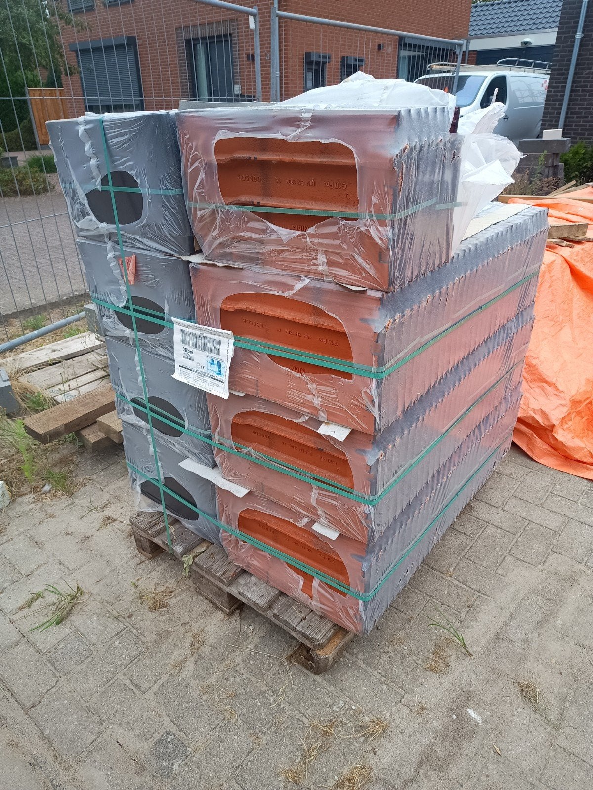 Nelskamp NIBRA  G 10 Pro dakpannen, zwart 180 stuks, Doe-het-zelf en Verbouw, Dakpannen en Dakbedekking, Zwart, Nieuw, Ophalen of Verzenden