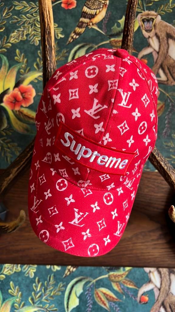 Cap Louis Vuiton Supreme, Kleding | Heren, Hoeden en Petten, Ophalen of Verzenden, Zo goed als nieuw