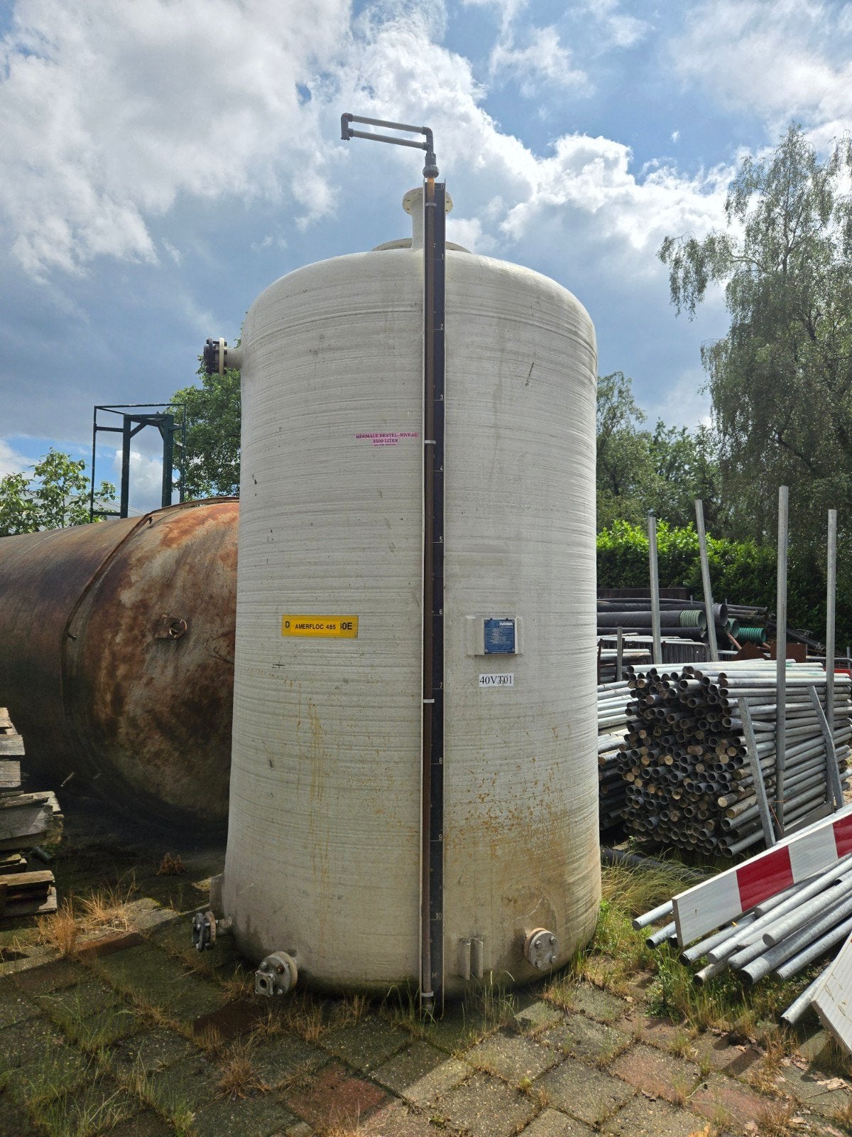 10750 liter regenton!, 150 liter of meer, Ophalen