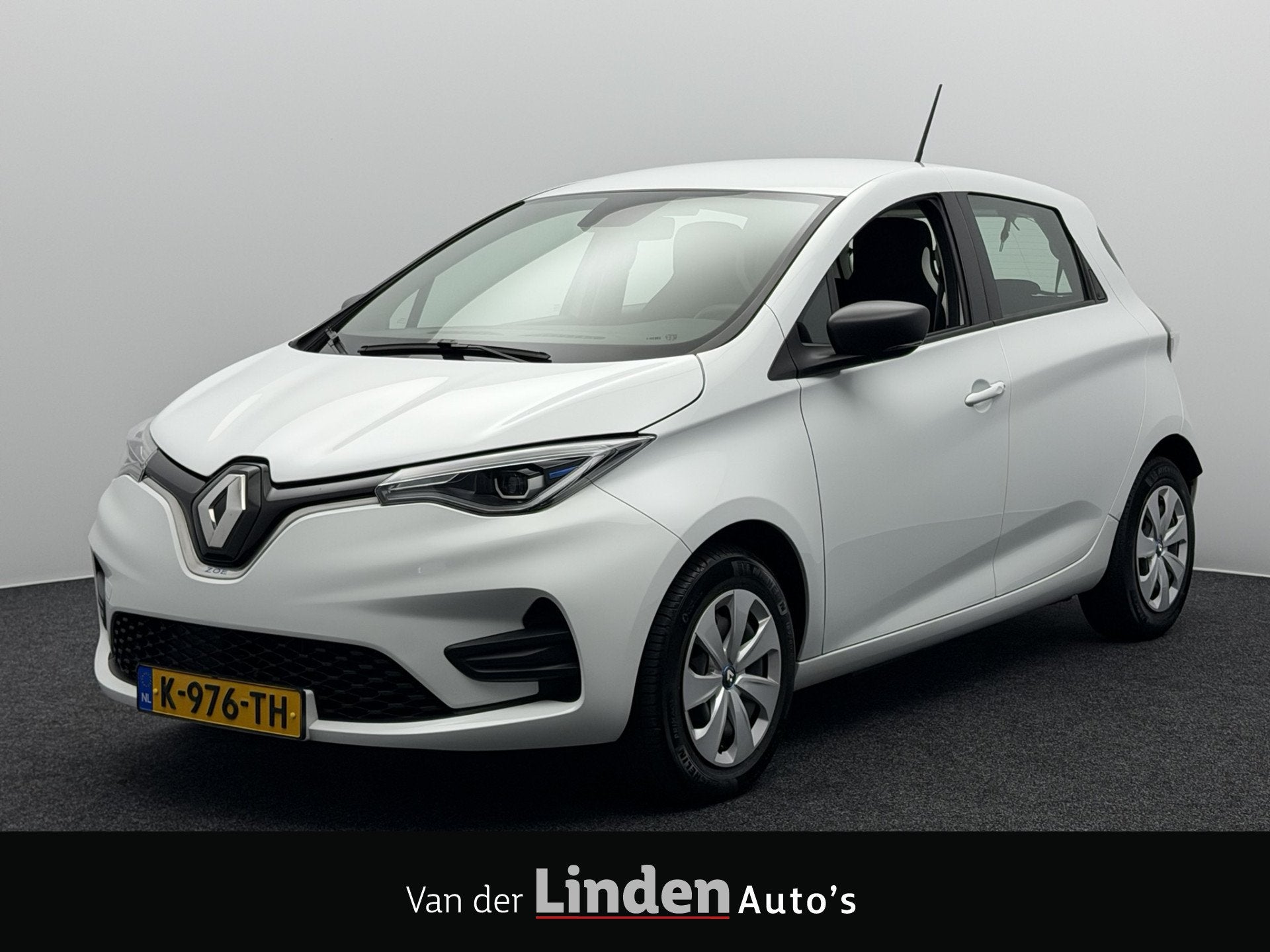 Renault ZOE R110 Life 52 kWh | SoH 91,6% | CCS | Koopaccu |, Gebruikt, Zwart, Wit, Origineel Nederlands