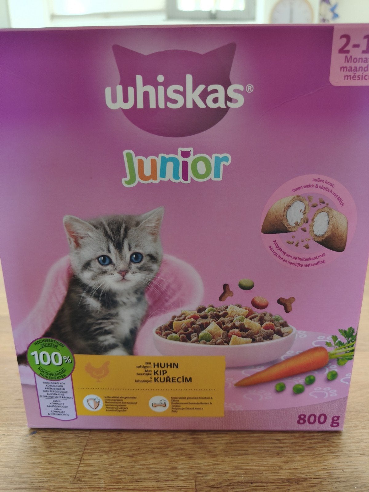 Whiskas Junior kitten 2-12 maanden, Ophalen, Kat