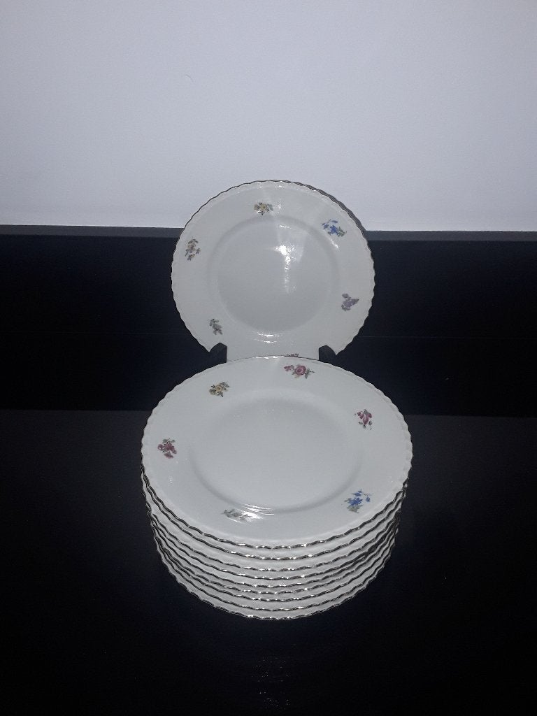 10 Winterling Rosemary gebaksbordjes, Verzenden