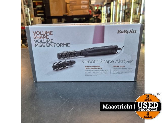 BaByliss Smooth Shape AS86E | nwpr 30 euro, Sieraden, Tassen en Uiterlijk, Babyliss, Zo goed als nieuw, https://www.babyliss.com/contact