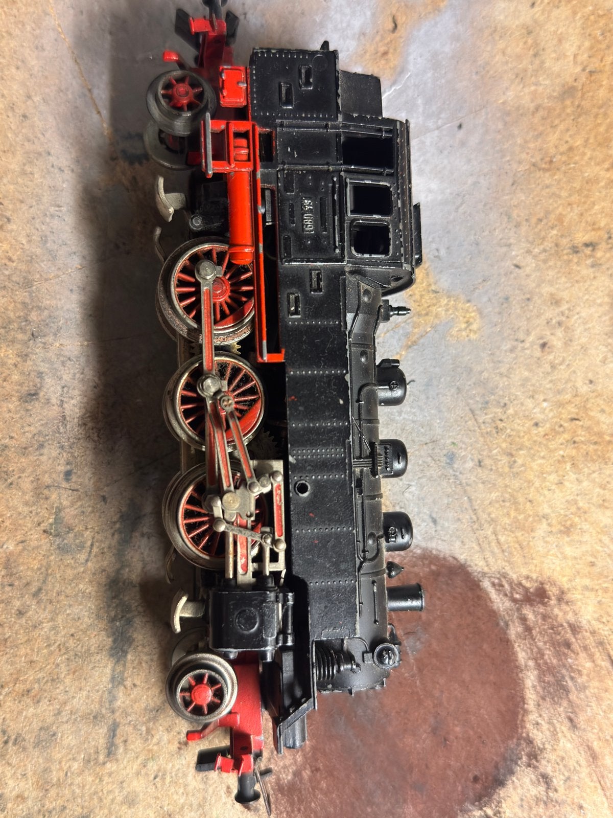 Trix Express BR64 met gebreken | 1/87 modelspoor h0, Gebruikt, Trix, Ophalen of Verzenden, Analoog