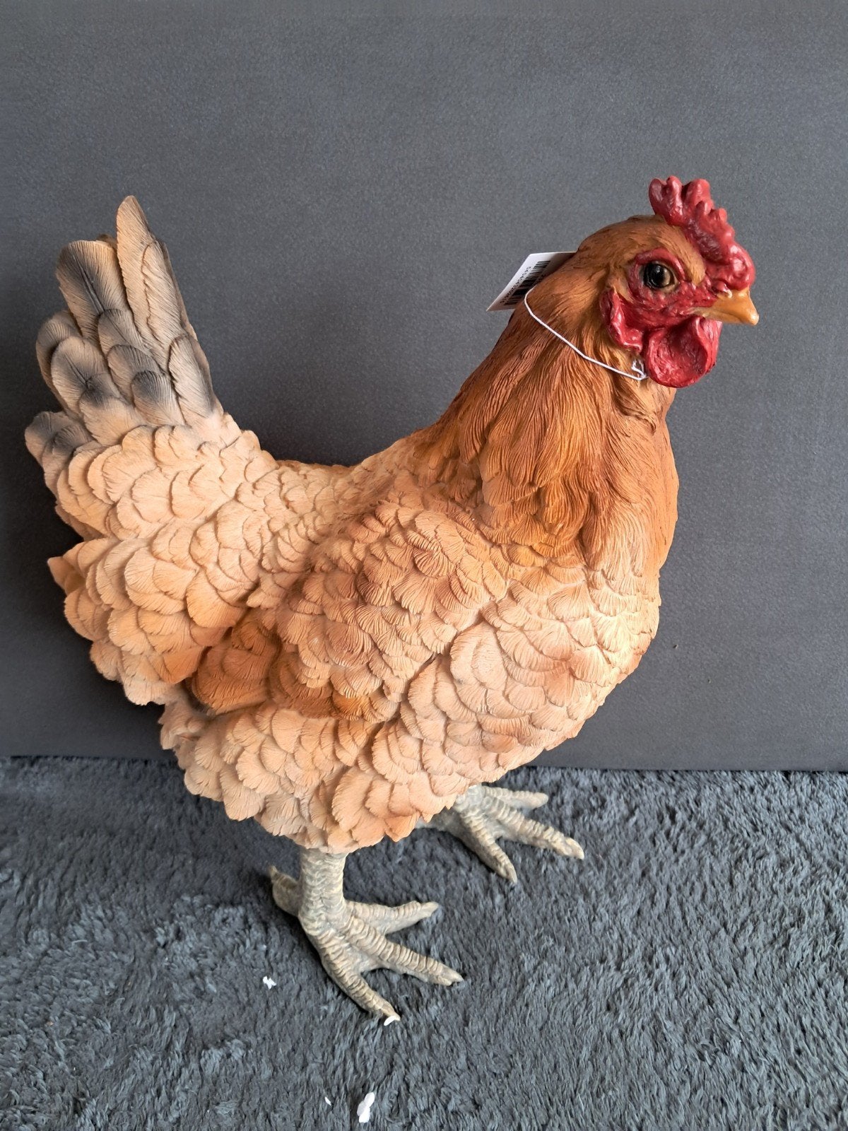 mooi beeld van een kip te koop, Verzamelen, Beelden en Beeldjes, Ophalen of Verzenden, Nieuw, Dier