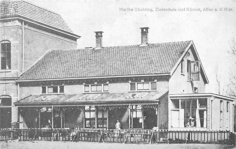 380-036-001 Alphen aan de Rijn Martha Stichting REPR, Verzenden, Voor 1920, Zuid-Holland