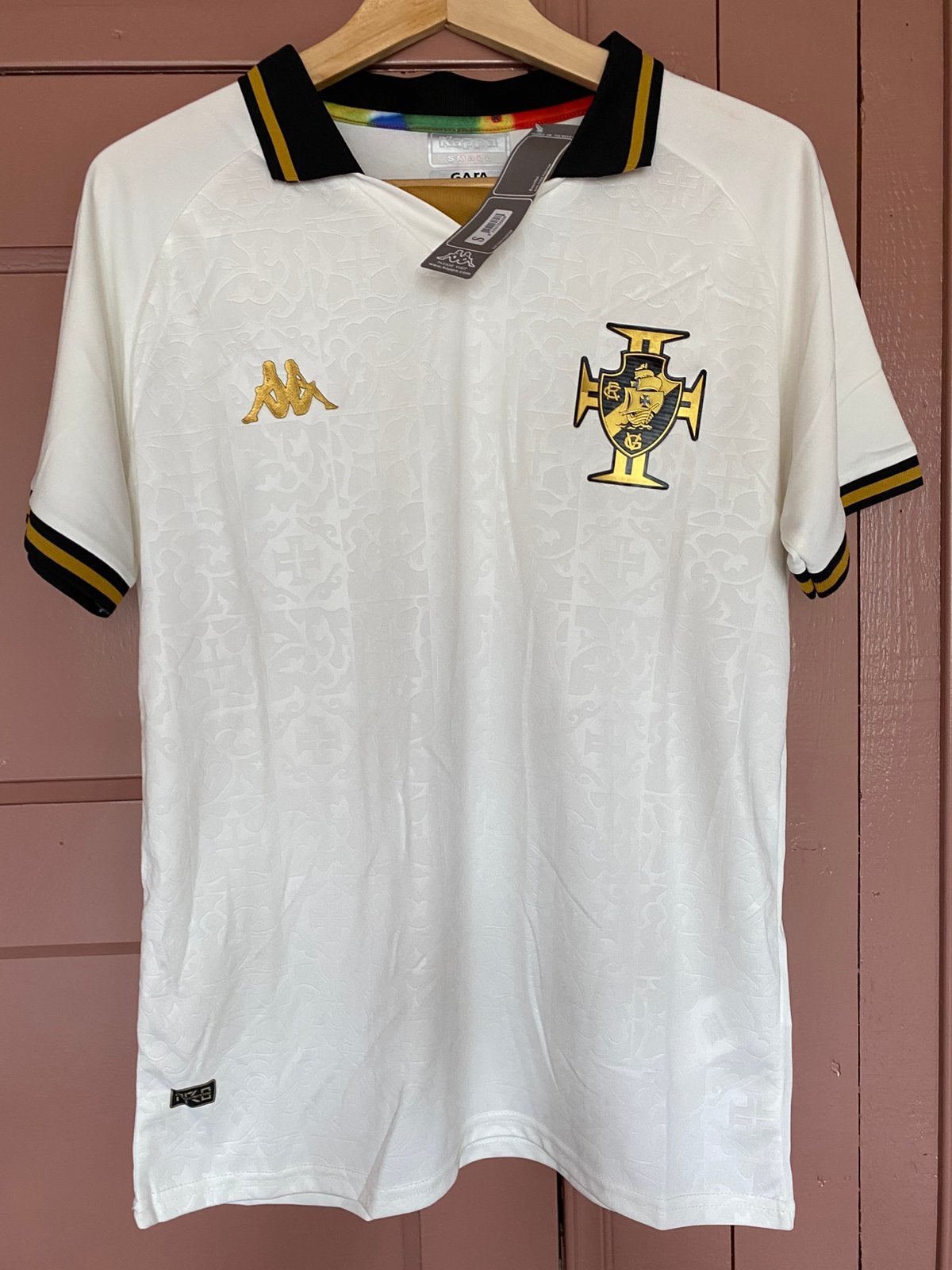 Vasco da Gama Kappa Derde Shirt 2024/25 – Centenário, Maat S, Verzenden, Wit, Nieuw, Voetbal