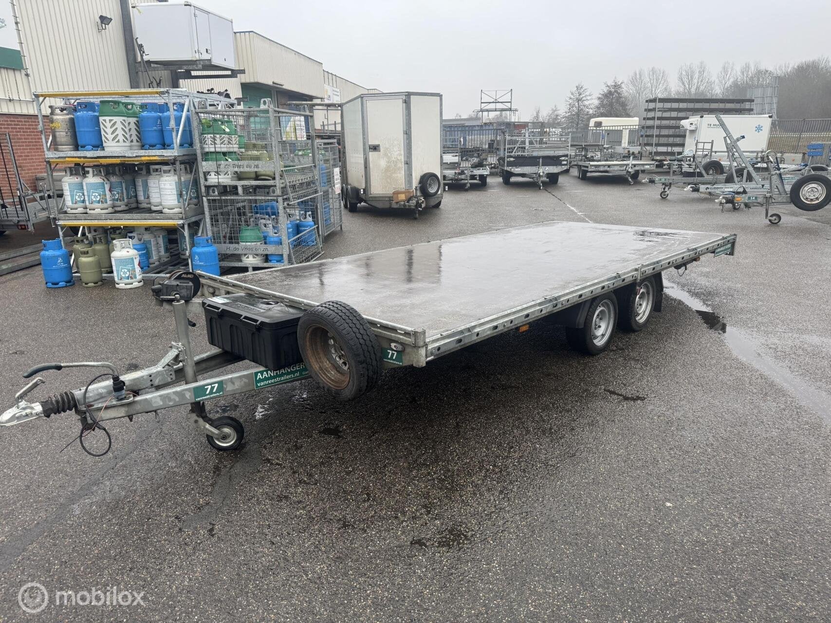 HAPERT MULTITRANSPORTER 500X220 2700KG OPRIJPAKKET, Gebruikt