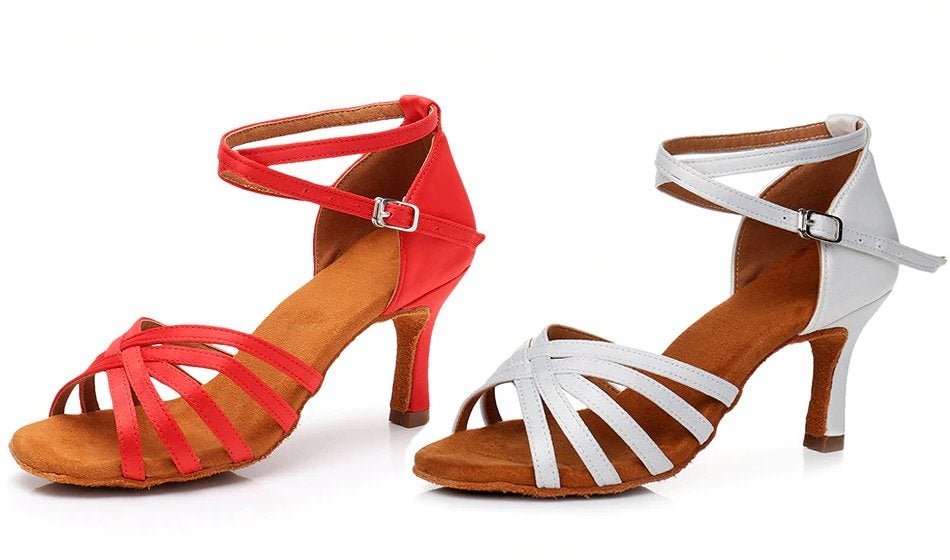 Salsa hakken tango dans schoenen dansschoenen pumps dames, Kleding | Dames, Verzenden, Nieuw, Dansschoenen