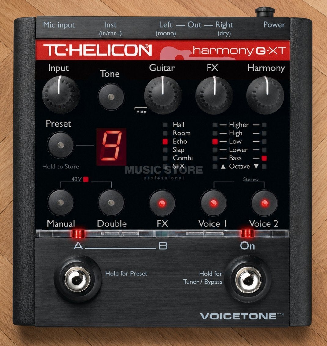 TC Helicon VoiceTone Harmony-G XT Vocaleffectprocessor, Ophalen of Verzenden, Zo goed als nieuw, Delay of Echo