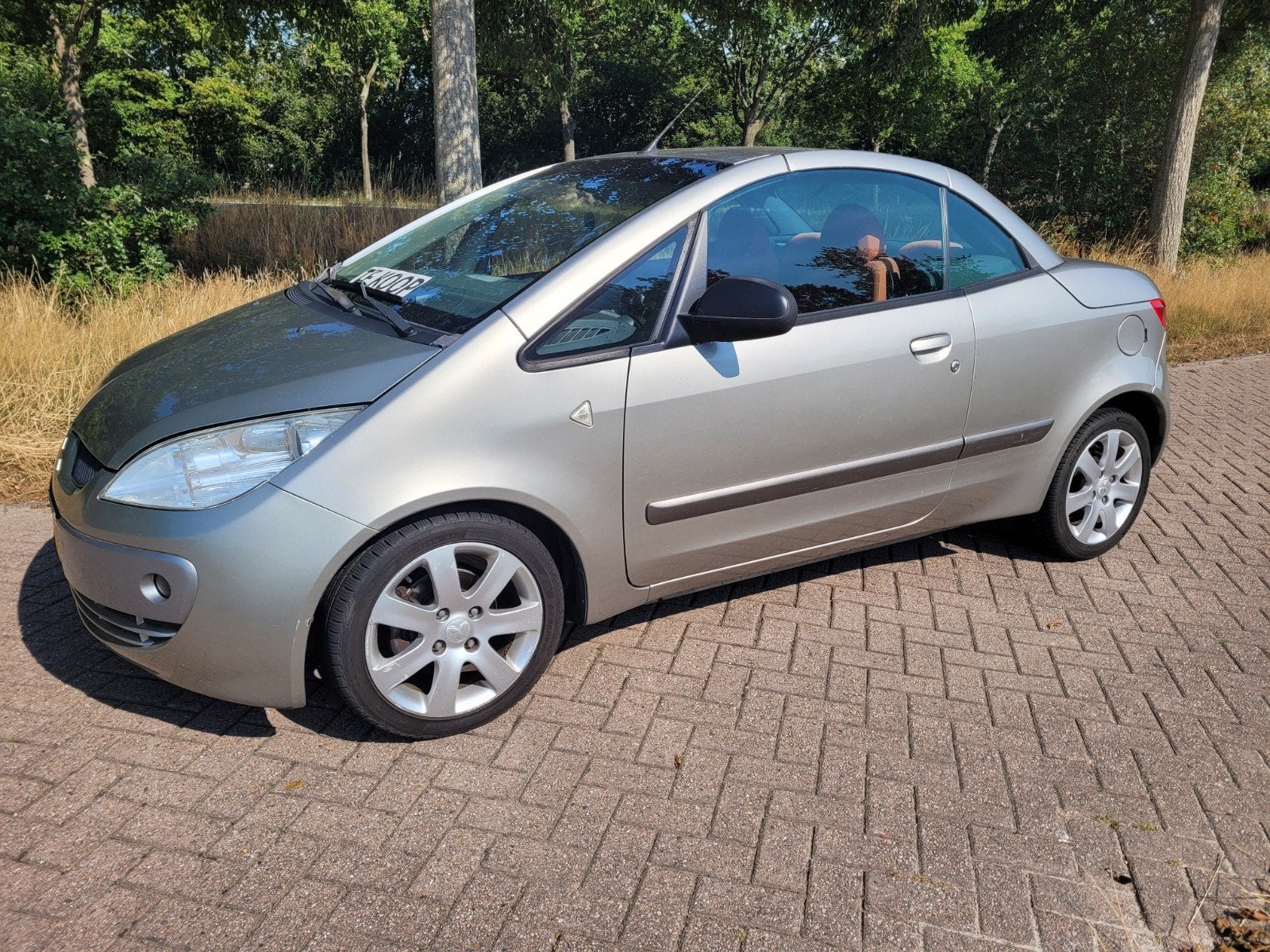 Mitsubishi Colt 1.5 CZC 2006 Grijs, Auto's, Voorwielaandrijving, 15 km/l, 4 cilinders, Cabriolet