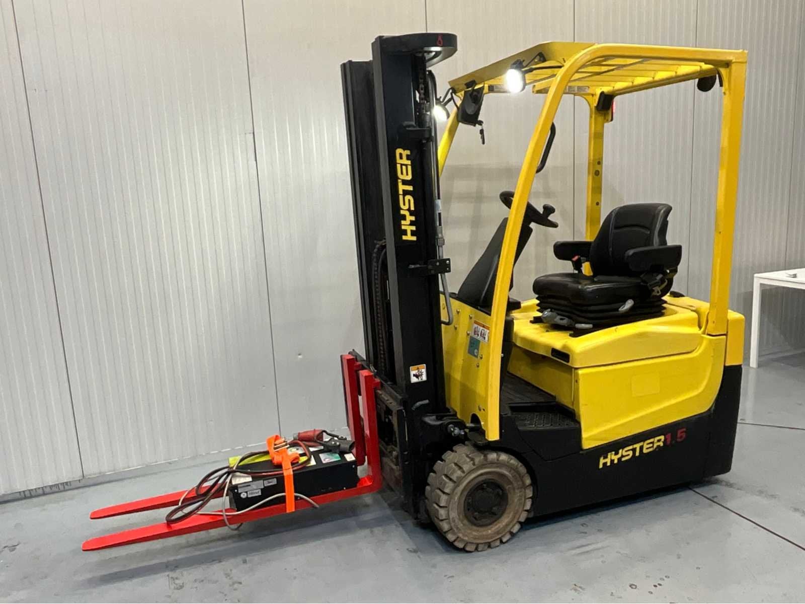 Hyster A1.5XNT Vorkheftruck Triplex - Freelift - Sideshift -, Elektrisch, Heftruck, Hyster