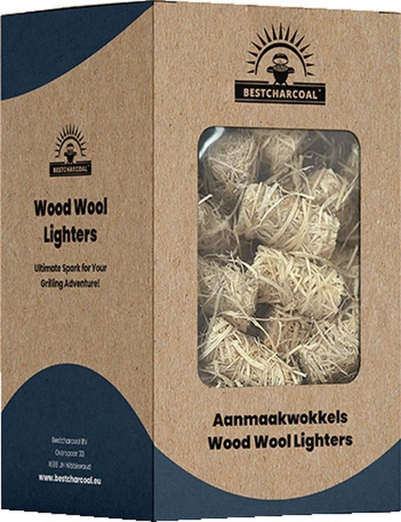 Stunt: Aanmaakwokkels in doos van 1kg voor BBQ/open haard, Tuin en Terras, Barbecue-accessoires, Ophalen, Nieuw