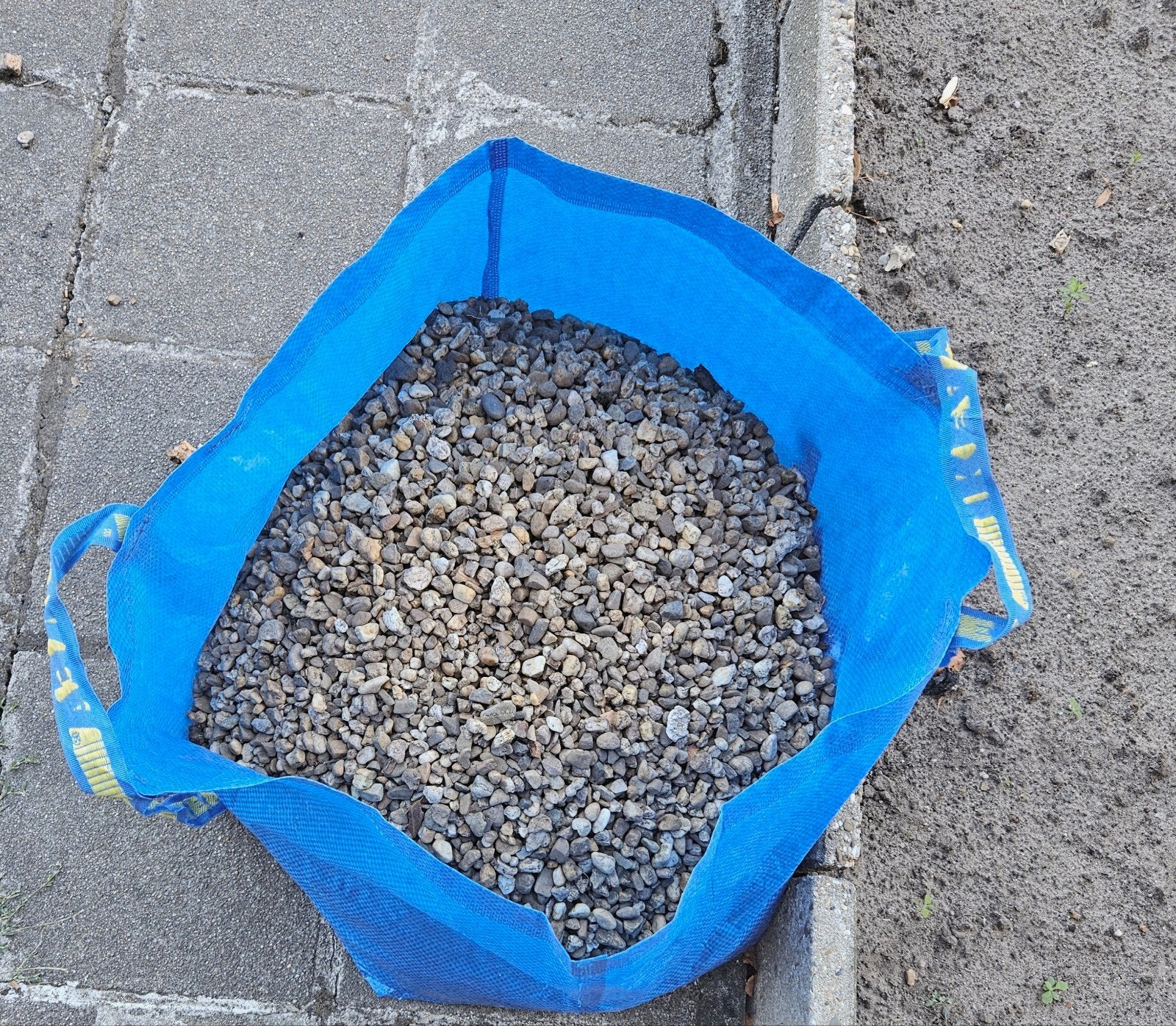 Gebruikt siergrind, gratis, Tuin en Terras, Grind, Keien en Split, Ophalen, Gebruikt, Grijs, Grind