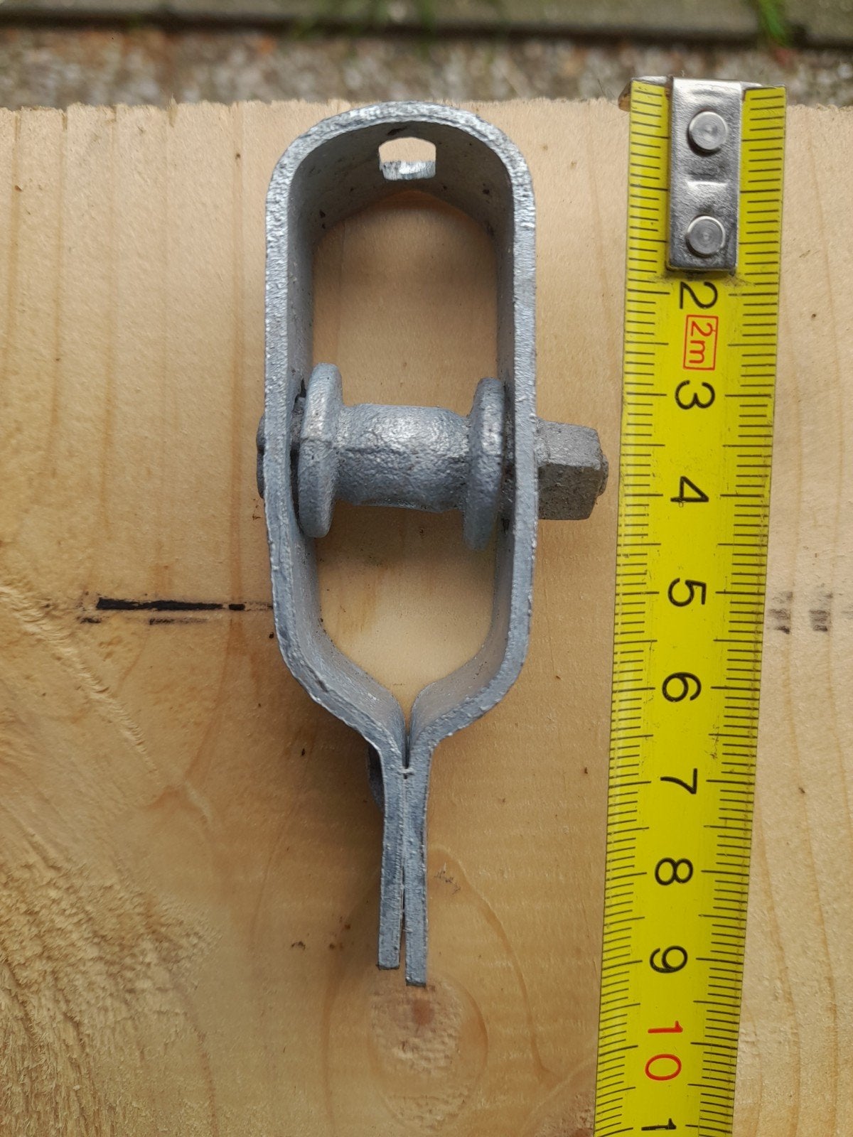 74x Verzinkte Draadspanners 95x22 mm voor Hekwerk, Ophalen of Verzenden, Gebruikt, IJzer, Overige typen