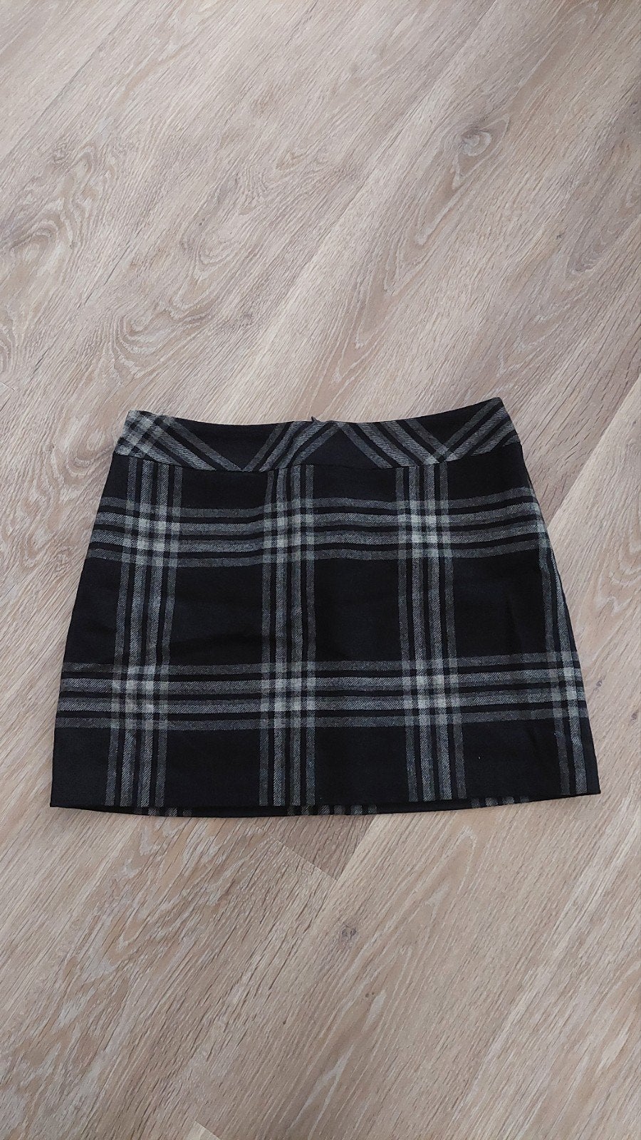 Turnover geruite rok - Maat 36, Kleding | Dames, Rokken, Zwart, Maat 36 (S), Gedragen, Boven de knie