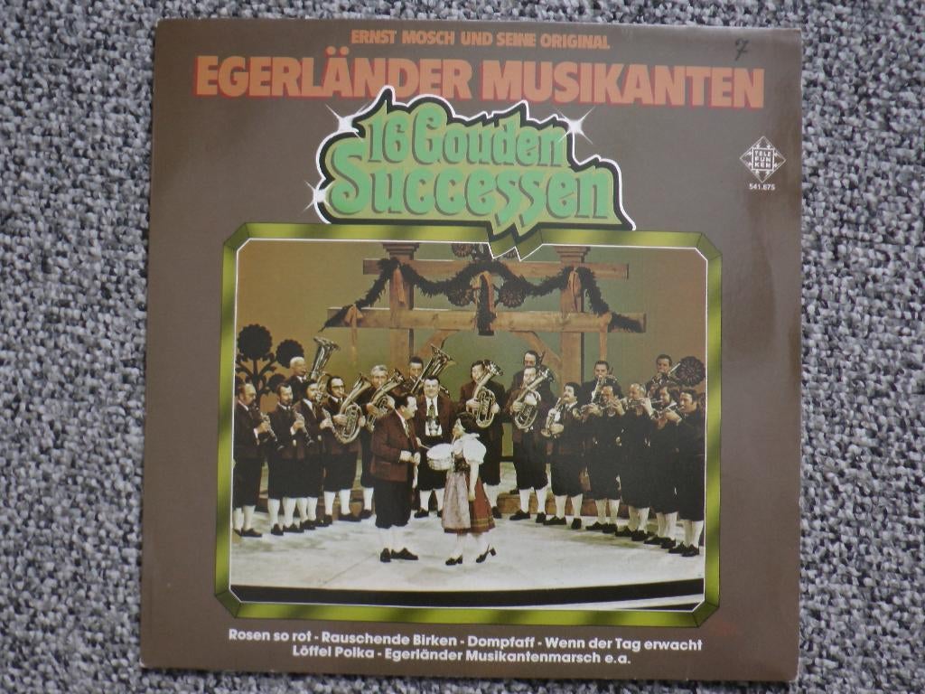 Egerländer Musikanten - 16 grootste successen VINYL LP, Ophalen of Verzenden, Gebruikt, 12 inch