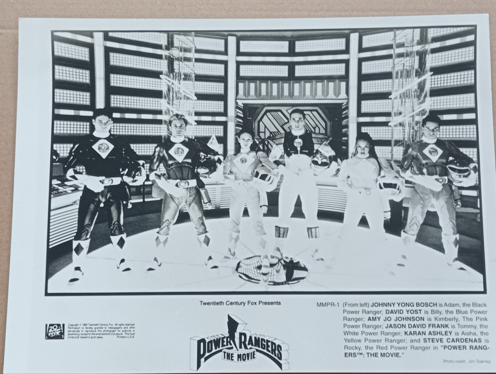 Power Rangers The Movie - Originele Promo Foto, ., Ophalen of Verzenden, Zo goed als nieuw, Foto of Kaart