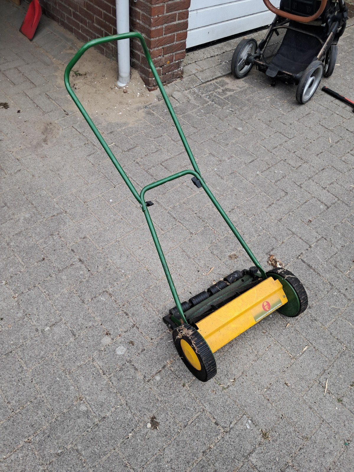 Duw Kooimaaier van Hendrik Jan de Tuinman, Tuin en Terras, Ophalen, Gebruikt, Handgrasmaaier, Hendrik Jan de Tuinman