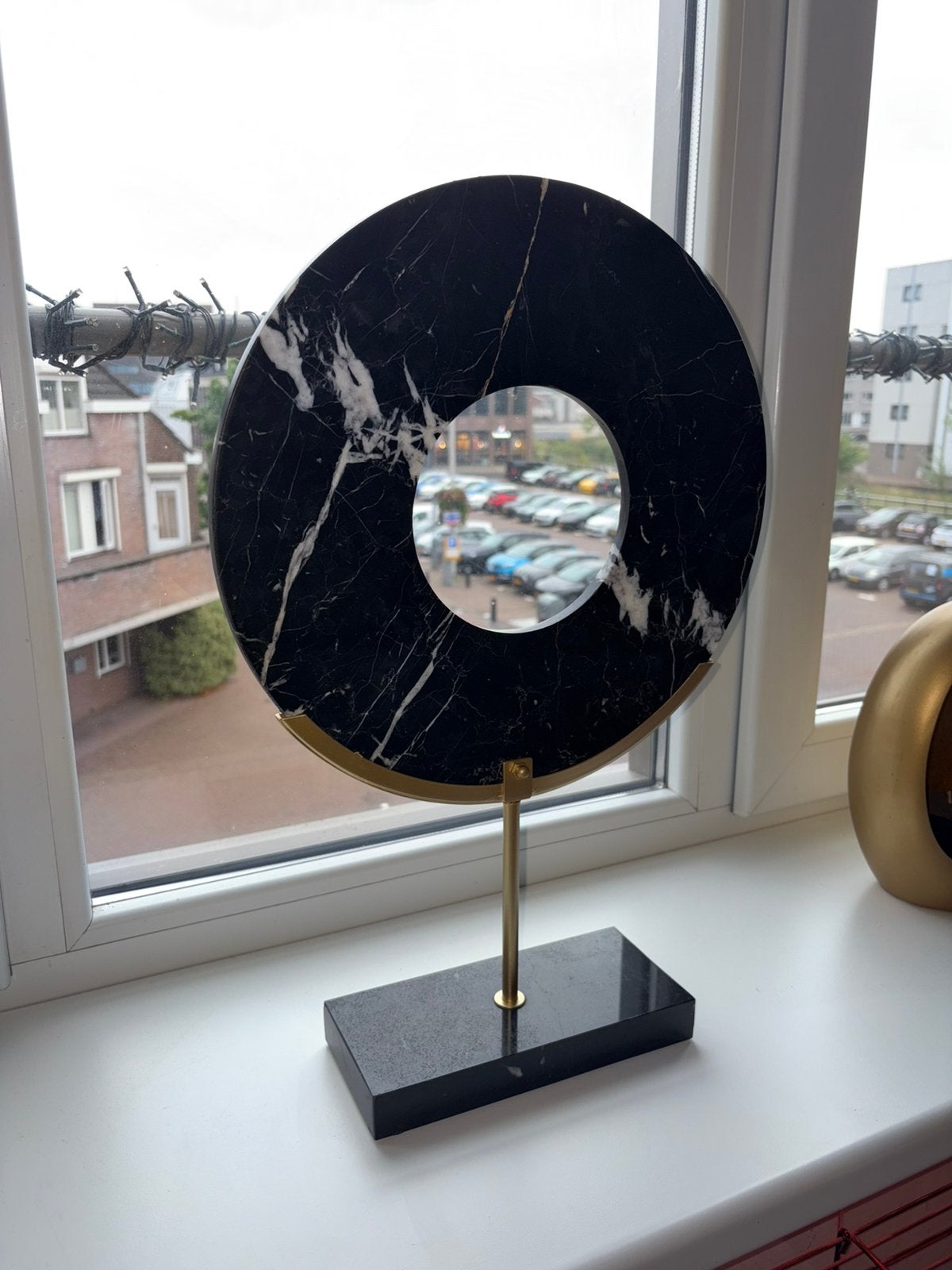 Marmeren ornament (echt marmer)., Ophalen of Verzenden, Zo goed als nieuw