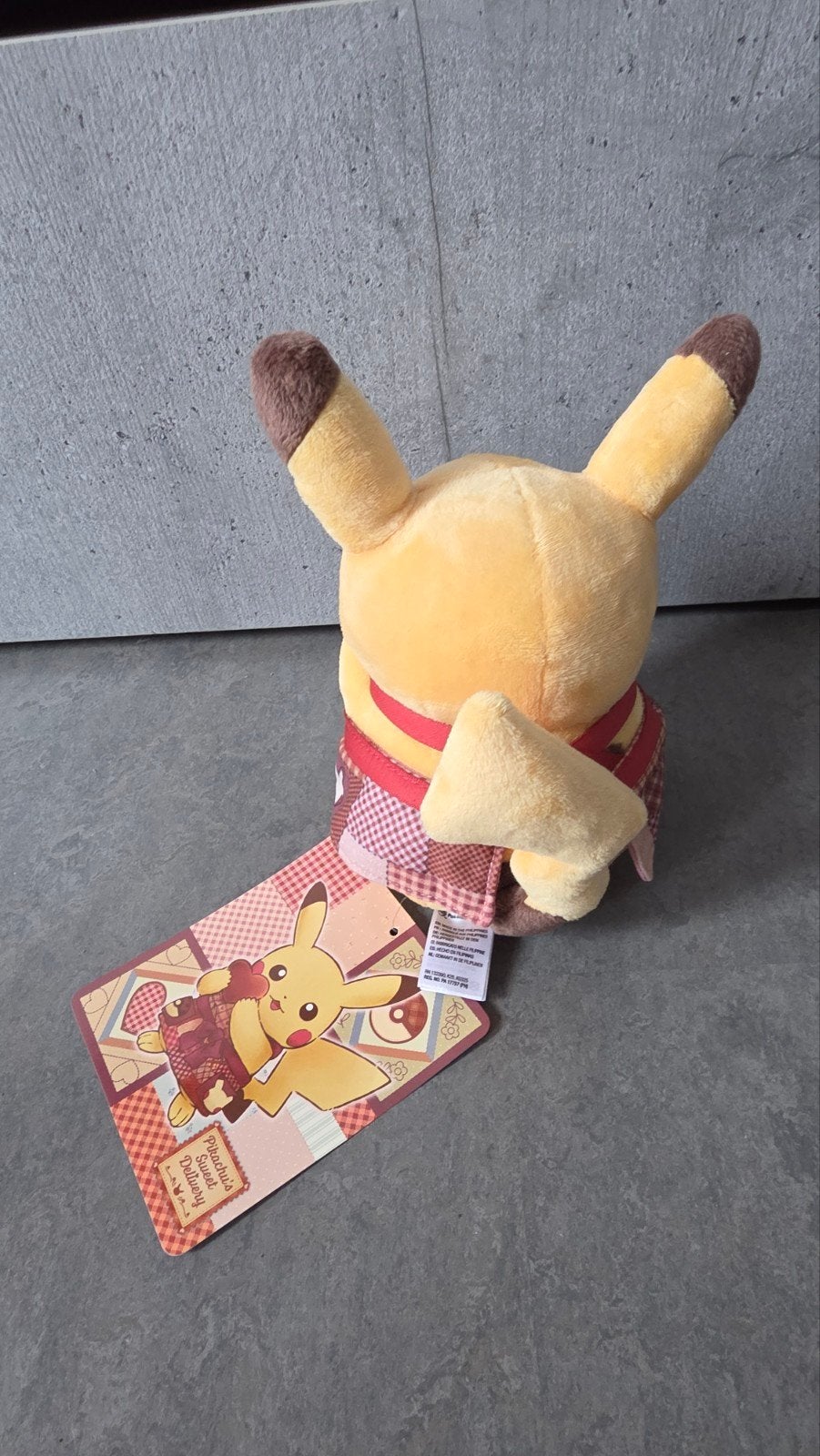 pikachu sheet delivery official pokemon center plush, Overige merken, Geel, Overige typen, Nieuw