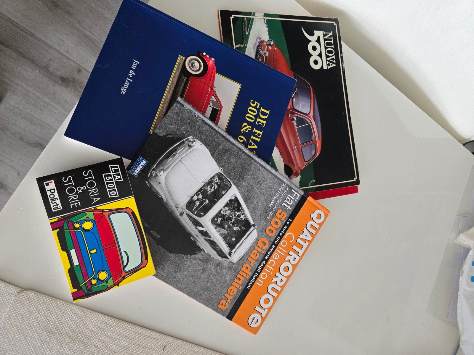 Fiat 500 geschiedenis en documentatie, Ophalen