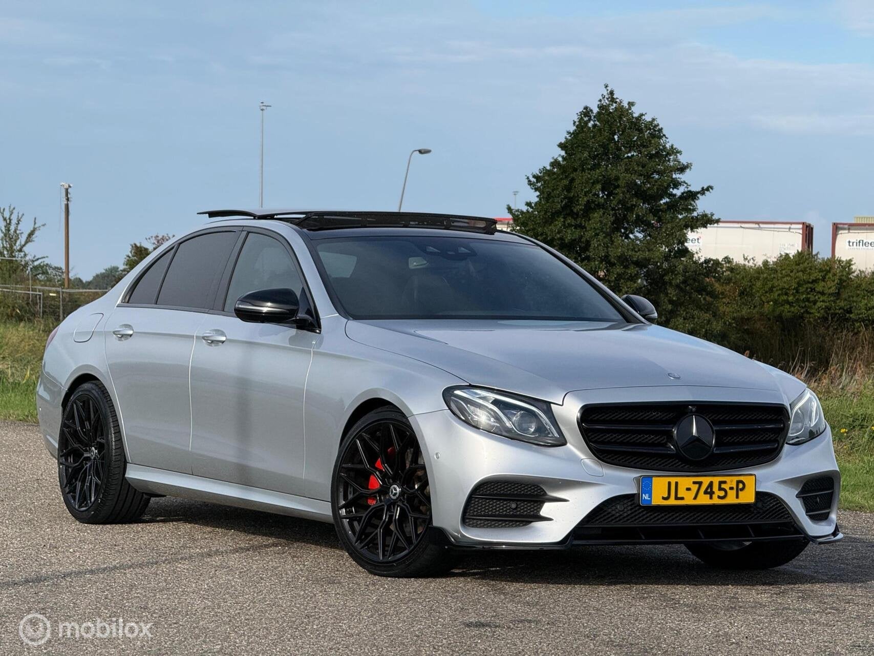 Mercedes E-klasse 220 d , Amg e53 Uitvoering, Head Up !, Automaat, Achterwielaandrijving, Gebruikt, 4 cilinders